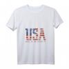 USA Love It Or Leave It T-Shirt mit V-Ausschnitt – Lustiges patriotisches T-Shirt für den 4. Juli, Memorial Day & nationale Feiertage in den USA