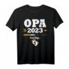 Herren Opa 2023 Loading T-Shirt - Lustiges Geschenk zur Schwangerschafts- und Babyankündigung für werdende Großeltern