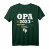 Herren Opa 2023 Loading T-Shirt - Lustiges Geschenk zur Schwangerschafts- und Babyankündigung für werdende Großeltern