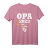 Herren Opa 2023 Loading T-Shirt - Lustiges Geschenk zur Schwangerschafts- und Babyankündigung für werdende Großeltern