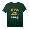 Herren Opa 2022 Loading - Überraschungsgeschenk zur Geburt, Babyankündigung für die Familie, stylisches T-Shirt für zukünftigen Opa