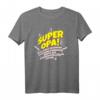 Herren Bester Opa der Welt - Lustiges Geschenk T-Shirt für den coolen Großvater zum Geburtstag, Weihnachten & Vatertag