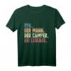 Camper Camping Opa T-Shirt mit Wohnwagen Motiv - Legendäres Geschenk für reisebegeisterte Opas