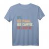 Camper Camping Opa T-Shirt mit Wohnwagen Motiv - Legendäres Geschenk für reisebegeisterte Opas