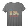 Camper Camping Opa T-Shirt mit Wohnwagen Motiv - Legendäres Geschenk für reisebegeisterte Opas