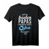 Herren Opa 2021 Befördert zum Opa Geschenk T-Shirt – Perfekt für Babyparty, Baby Shower & Verkündung