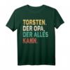 Name Torsten - Der Opa, der alles kann T-Shirt | Persönliches Geschenk zum Geburtstag & Namenstag