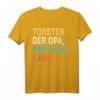 Name Torsten - Der Opa, der alles kann T-Shirt | Persönliches Geschenk zum Geburtstag & Namenstag
