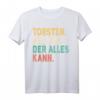 Name Torsten - Der Opa, der alles kann T-Shirt | Persönliches Geschenk zum Geburtstag & Namenstag
