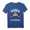 Herren Feuerwehr T-Shirt für Opa - Geburtstag Geschenk für ältere Feuerwehrmänner, Retterherzen & Feuerwehr Fanartikel