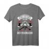 Herren Feuerwehr T-Shirt für Opa - Geburtstag Geschenk für ältere Feuerwehrmänner, Retterherzen & Feuerwehr Fanartikel