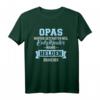 Opas wurden geschaffen weil Enkelkinder wahre Helden brauchen T-Shirt - Personalisiertes Geschenk für Großväter & Opas