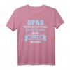 Opas wurden geschaffen weil Enkelkinder wahre Helden brauchen T-Shirt - Personalisiertes Geschenk für Großväter & Opas