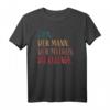 Herren Opa T-Shirt - Mythos, Legende mit Silhouette Vintage Design, Perfekte Geschenkidee für Geburtstag & Weihnachten
