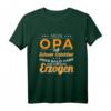 Lustiges Opa T-Shirt mit Spruch - Schwer Erziehbar Großvater Witz, Perfekt als Geschenk für Opas, Enkelkinder, Geburtstag & Weihnachten