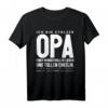 Lustiges Stolzer Opa T-Shirt – Großvater Enkelin Spruch Geschenk für Vatertag & Geburtstag