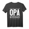 Lustiges Stolzer Opa T-Shirt – Großvater Enkelin Spruch Geschenk für Vatertag & Geburtstag