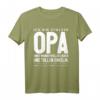 Lustiges Stolzer Opa T-Shirt – Großvater Enkelin Spruch Geschenk für Vatertag & Geburtstag
