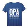 Lustiges Stolzer Opa T-Shirt – Großvater Enkelin Spruch Geschenk für Vatertag & Geburtstag