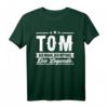 Lustiges Tom Name T-Shirt – Personalisierte Geschenkidee für Männer mit Humor, perfekt zum Geburtstag, Weihnachten, Festival oder Party