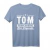Lustiges Tom Name T-Shirt – Personalisierte Geschenkidee für Männer mit Humor, perfekt zum Geburtstag, Weihnachten, Festival oder Party