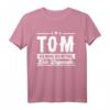 Lustiges Tom Name T-Shirt – Personalisierte Geschenkidee für Männer mit Humor, perfekt zum Geburtstag, Weihnachten, Festival oder Party