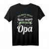 Opa Shirt Vatertag T-Shirt mit Spruch – Lustiges Großvater Geschenk für Geburtstag, Familie & Enkel