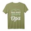 Opa Shirt Vatertag T-Shirt mit Spruch – Lustiges Großvater Geschenk für Geburtstag, Familie & Enkel