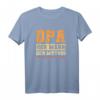 Herren Opa T-Shirt - Der Mann Der Mythos Schlechte Umgang mit Humor, Dankeschön Geschenk für den tollen Großvater