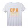 Herren Opa T-Shirt - Der Mann Der Mythos Schlechte Umgang mit Humor, Dankeschön Geschenk für den tollen Großvater