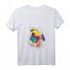Damen Splash Art Mops Hundeliebhaber T-Shirt mit V-Ausschnitt – Perfektes Geschenk für Mops Fans, Hundebesitzer, Männer, Frauen & Kinder