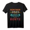 Rentner 2023 Legende geht in Rente T-Shirt – Ruhestand Geschenk für Opa und Rentnerinnen