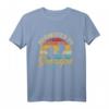 Befördert zum Opa 2023 Vintage Retro T-Shirt – Perfektes Geschenk zur Schwangerschaftsankündigung & Großelternschaft