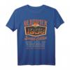 63. Geburtstag T-Shirt – Lustiges Oldtimer-Design für Jahrgang 1958, Geschenkidee für Männer und Frauen, limitierte Edition für Feier & Party