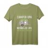 Ich bin ein Camper Opa wie ein normaler Opa aber viel cooler T-Shirt – Lustiges Outdoor- und Rentner-Geschenk für Camper, Rentner & Pensionäre