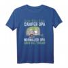 Ich bin ein Camper Opa wie ein normaler Opa aber viel cooler T-Shirt – Lustiges Outdoor- und Rentner-Geschenk für Camper, Rentner & Pensionäre