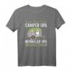 Ich bin ein Camper Opa wie ein normaler Opa aber viel cooler T-Shirt – Lustiges Outdoor- und Rentner-Geschenk für Camper, Rentner & Pensionäre