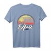 Opa T-Shirt Sprüche zum HapDog - Vintage Retro Geschenkidee für Opa mit Spruch 'DER MANN - DER MYTHOS - DIE LEGENDE - OPA'