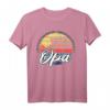 Opa T-Shirt Sprüche zum HapDog - Vintage Retro Geschenkidee für Opa mit Spruch 'DER MANN - DER MYTHOS - DIE LEGENDE - OPA'