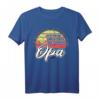 Opa T-Shirt Sprüche zum HapDog - Vintage Retro Geschenkidee für Opa mit Spruch 'DER MANN - DER MYTHOS - DIE LEGENDE - OPA'
