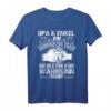 Opa & Enkel Geschenk Spruch T-Shirt – Lustiges Partnerlook für Großvater und Enkelkind, Perfektes Geschenk zum Geburtstag & Vatertag
