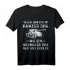 Ich Bin Ein Panzer Opa Panzerfahrer T-Shirt – Lustiges Geschenk für Militär- und Panzerliebhaber, Männer & Frauen