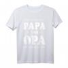 Papa und Opa Spruch T-Shirt - Vintage Look Geschenkidee für den besten Opa zum Vatertag, Geburtstag oder Weihnachten