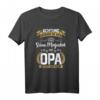 Lustiges Opa T-Shirt - Achtung, erheben Sie sich! Witziges Geschenk für Großvater zum Geburtstag, Weihnachten & Vatertag
