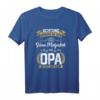 Lustiges Opa T-Shirt - Achtung, erheben Sie sich! Witziges Geschenk für Großvater zum Geburtstag, Weihnachten & Vatertag