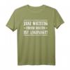 Lustiges T-Shirt mit Aufschrift 'Janz wichtigfresse halten!' – Trendiges Geschenk für Männer, Frauen, Väter, Omas & Opas zu Geburtstag, Weihnachten & Anlässen