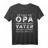 Vatertag Geschenk für Papa & Opa - Personalisiertes Männer T-Shirt für Vater, Sohn und Großvater