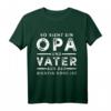 Vatertag Geschenk für Papa & Opa - Personalisiertes Männer T-Shirt für Vater, Sohn und Großvater