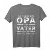 Vatertag Geschenk für Papa & Opa - Personalisiertes Männer T-Shirt für Vater, Sohn und Großvater