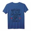 Alles Gute zum Geburtstag Bester Opa Geschenk Opi Enkel T-Shirt - Persönliches Geburtstagsgeschenk von Enkelkindern